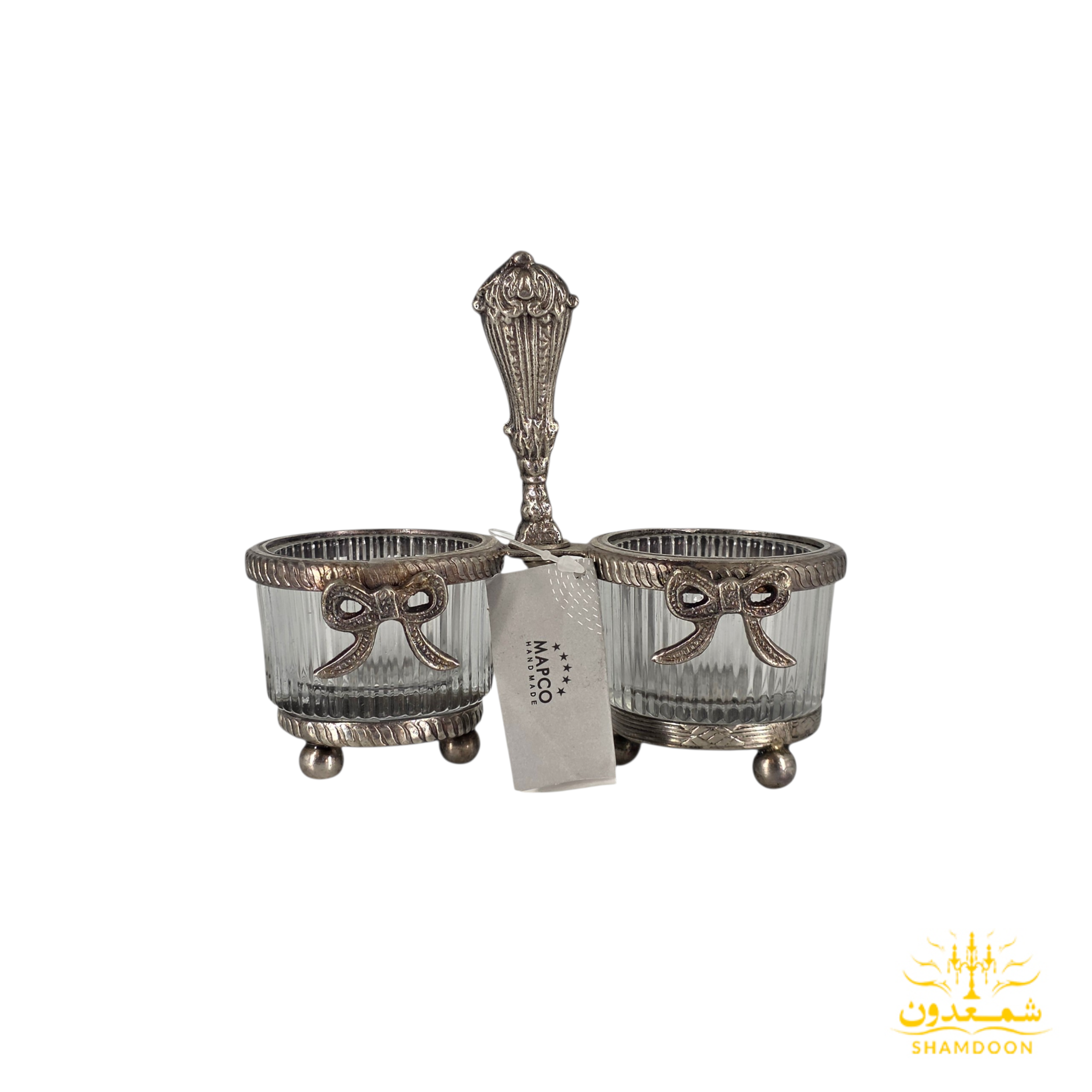 مپکو - ظرف سرو نمک پاپیون سیلور 161761