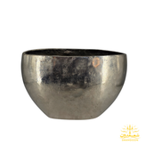 گلدان خمره ای دهنه باز نقره ای 159-1