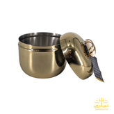 جار متوسط استیل طرح ایوورا RG112