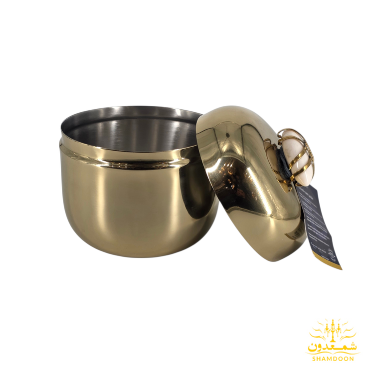 جار متوسط استیل طرح ایوورا RG112