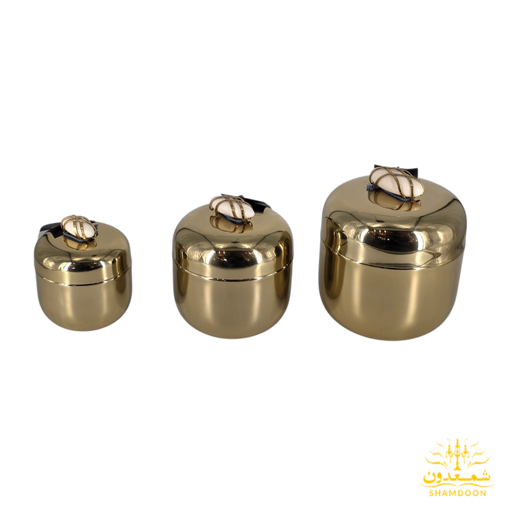 جار بزرگ استیل طرح ایوورا RG113
